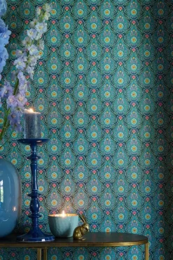 Pip Studio Raindrops Vliesbehang Donker