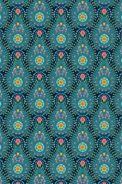 Pip Studio Raindrops Vliesbehang Donker