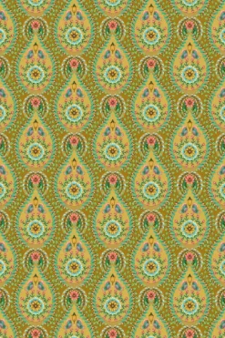 Pip Studio Raindrops Vliesbehang /Oker