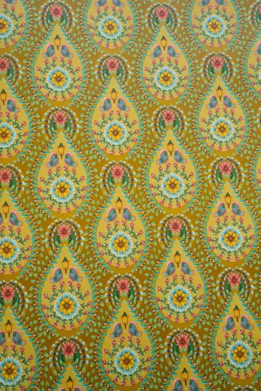 Pip Studio Raindrops Vliesbehang /Oker