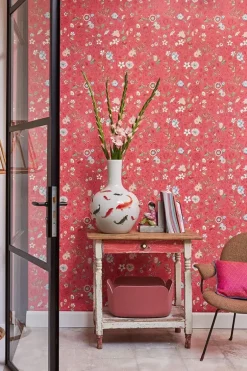 Pip Studio Spring To Life Vliesbehang /Roze