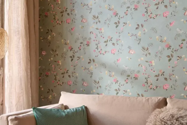 Pip Studio Tokyo Blossom Vliesbehang Jade