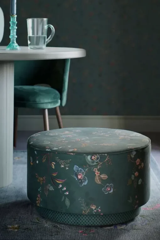 Poef Large Kawai Flower Groen