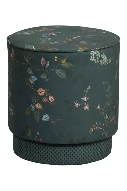 Poef Medium Kawai Flower Groen