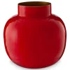 Ronde Vaas Metaal 25 Cm