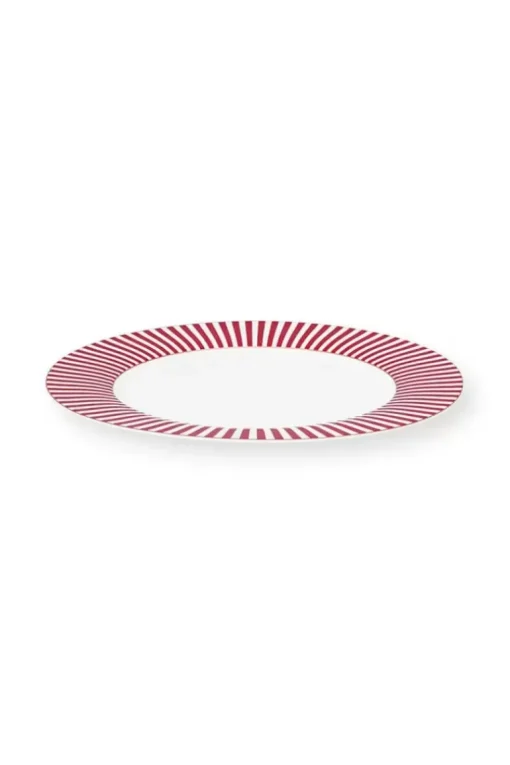 Royal Stripes Dinerbord Donker 26.5Cm