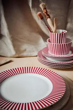 Royal Stripes Dinerbord Donker 26.5Cm