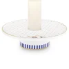 Royal Stripes Kaarshouder Wit 14 Cm