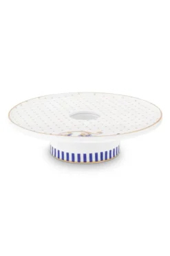 Royal Stripes Kaarshouder Wit 14 Cm