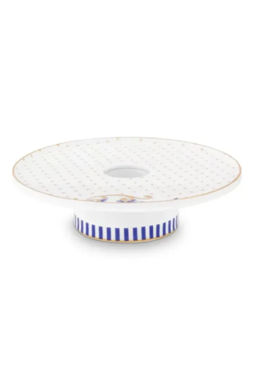 Royal Stripes Kaarshouder Wit 14 Cm