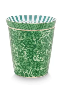 Royal Stripes Mok Bloemen & Theetip