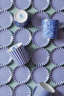 Royal Stripes Mok Bloemen & Theetip