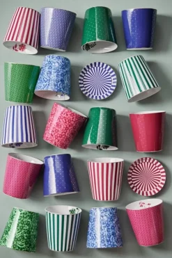 Royal Stripes Mok Tegels & Theetip Groen