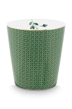 Royal Stripes Mok Tegels & Theetip Groen