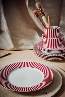 Royal Stripes Ontbijtbord Donker 21Cm