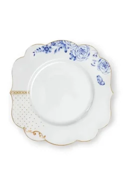 Royal White Ontbijtbord Golden Dots 23,5 Cm