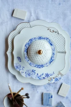 Royal White Ontbijtbord Golden Dots 23,5 Cm