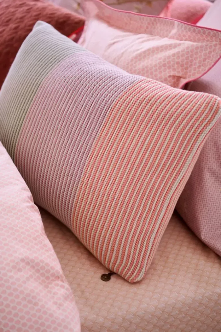 Sierkussen Blockstripe Pastel