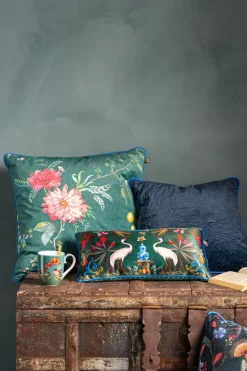 Sierkussen Quilted Donkerblauw