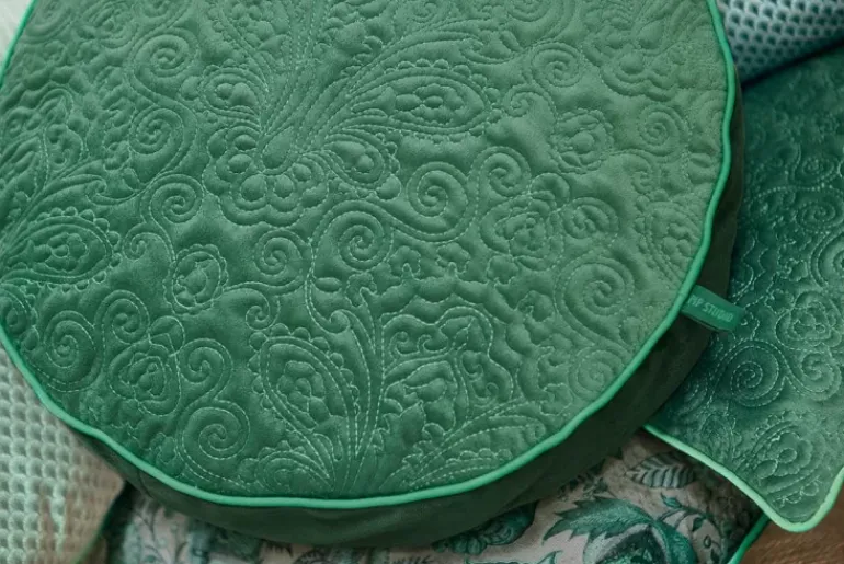 Sierkussen Rond Quiltey Days