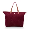 Tote Bag Velvet Quiltey Days