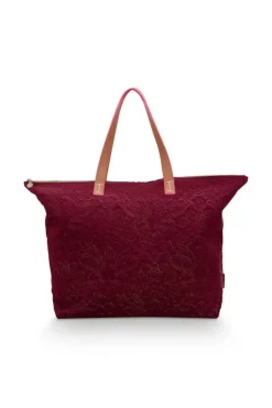 Tote Bag Velvet Quiltey Days