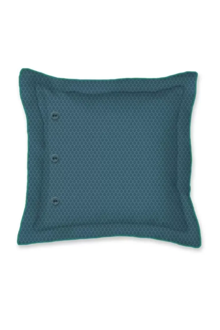 Vierkant Sierkussen Il Paradiso Donkerblauw