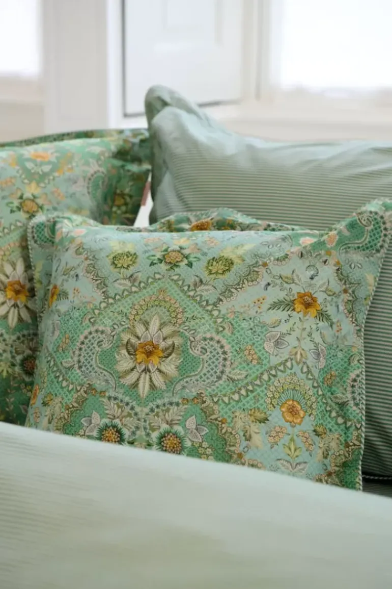 Vierkant Sierkussen Saluti Piccoli Groen