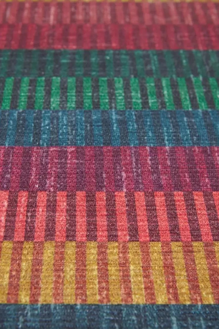 Vloerkleed Jacquard Stripes By Pip Multi