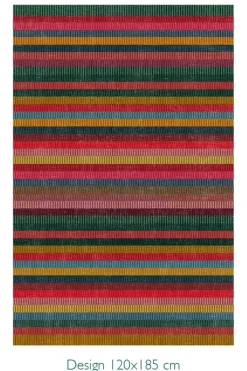 Vloerkleed Jacquard Stripes By Pip Multi