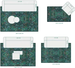 Vloerkleed Jungle Animals By Pip Blauw