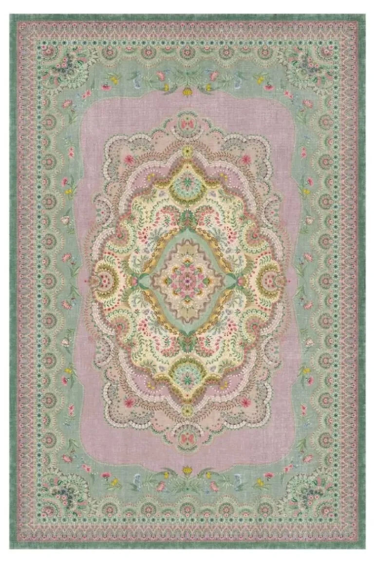 Vloerkleed Majorelle By Pip Lilac/Groen