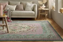 Vloerkleed Majorelle By Pip Lilac/Groen