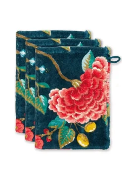 Washandje Set/3 Good Evening Donker 16X22 Cm