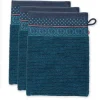 Washandje Set/3 Soft Zellige Donker 16X22 Cm