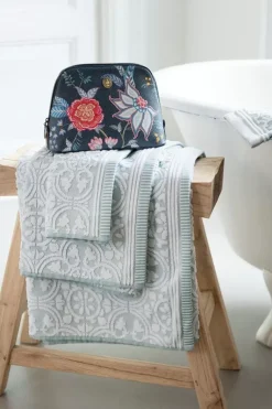 Washandje Set/3 Tile De Pip Licht 16X22 Cm