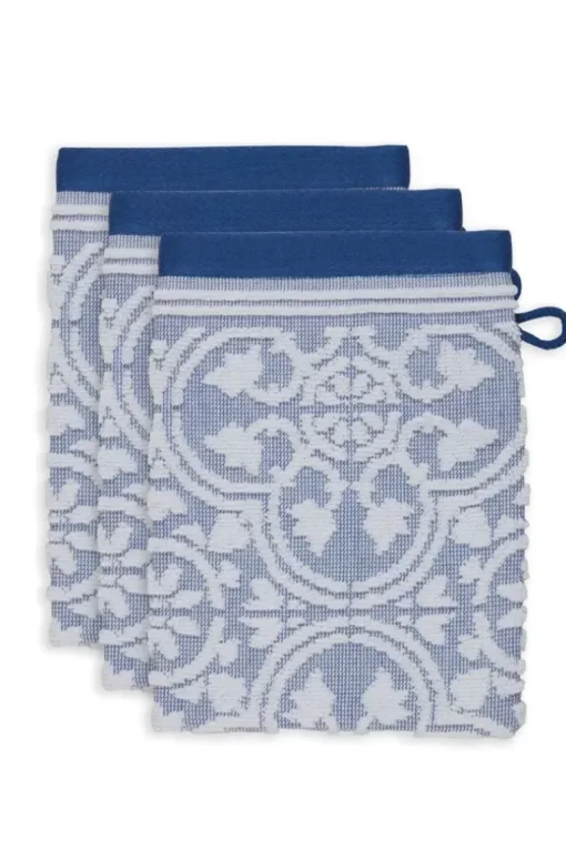 Washandje Set/3 Tile De Pip 16X22 Cm
