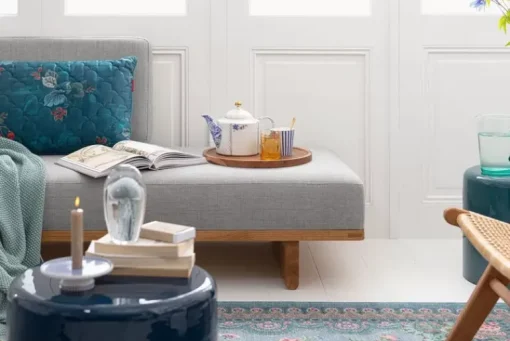 Waterkan Gedraaid Blauw