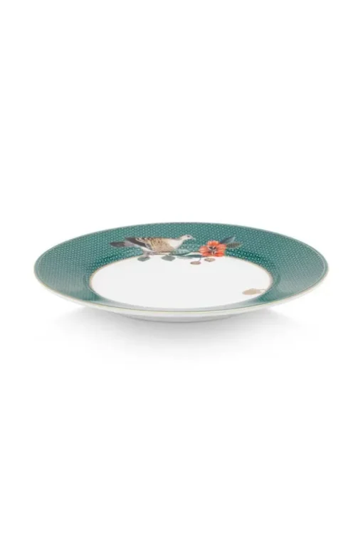Winter Wonderland Gebaksbord Groen 17 Cm