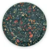 Winter Wonderland Onderbord Donkerblauw 32 Cm