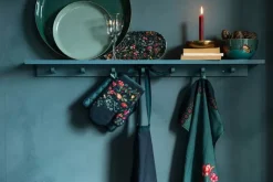 Winter Wonderland Ovenwant Donkerblauw
