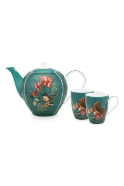 Winter Wonderland Thee Set/3 Groen